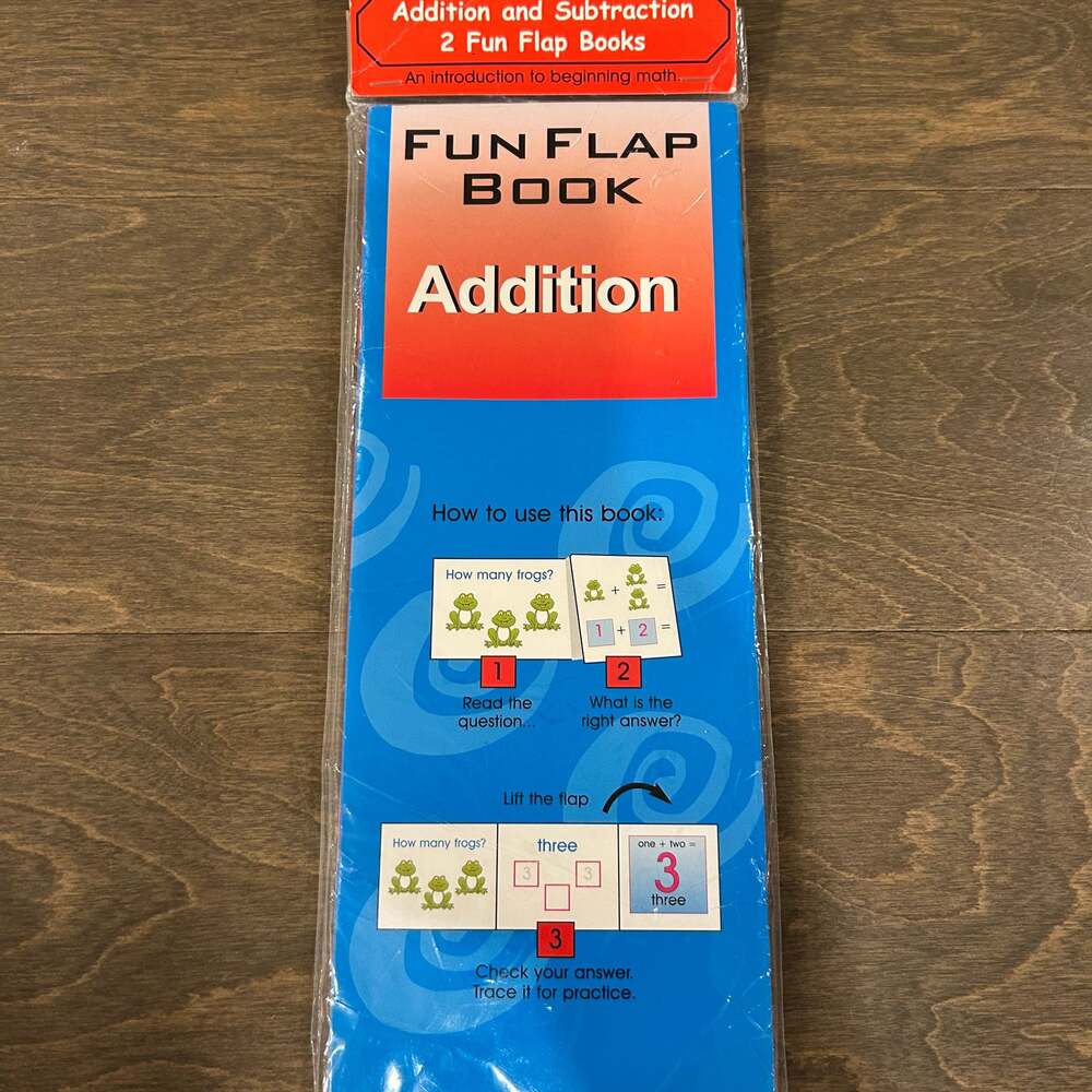 Fun Flap Addition & Subtraction‎ Book Set